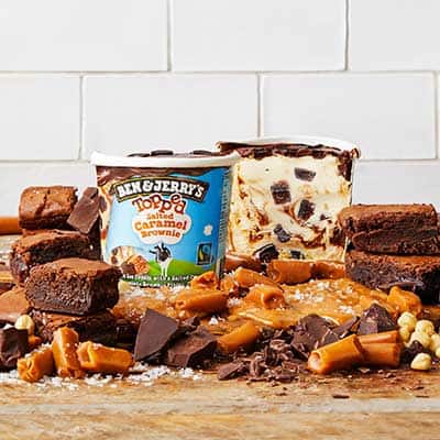 Topped Salted Caramel Brownie