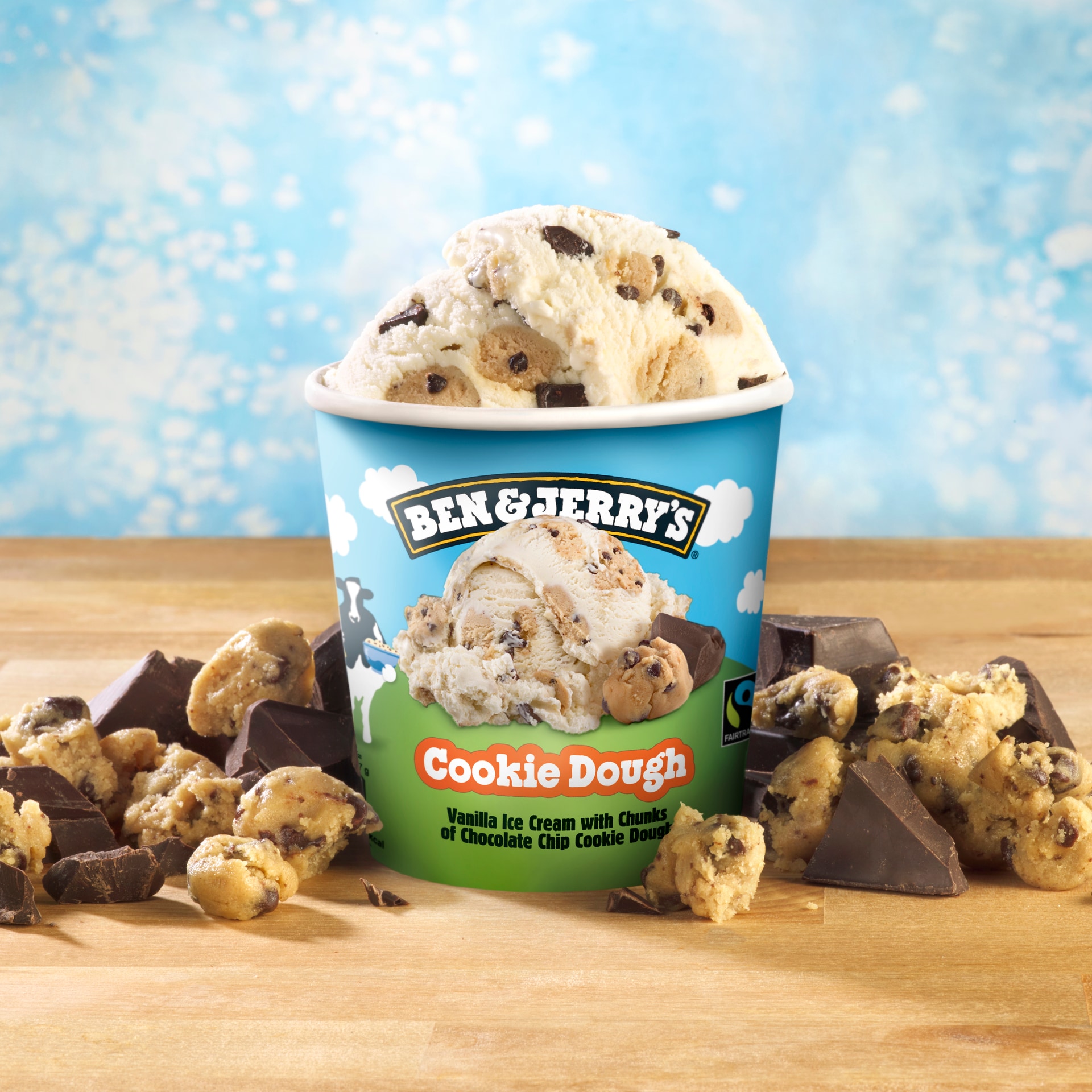 Cookie Dough Original Ice Cream Tubs