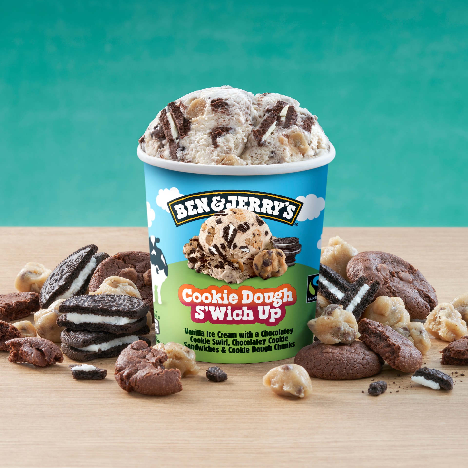 Cookie Dough S'wich Up Original Ice Cream Tubs
