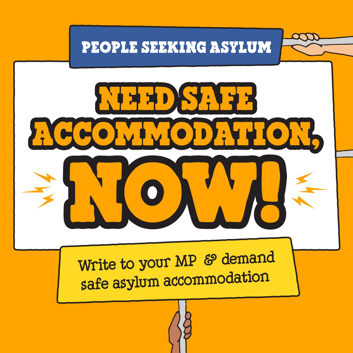 Call for Safe Accommodation Now