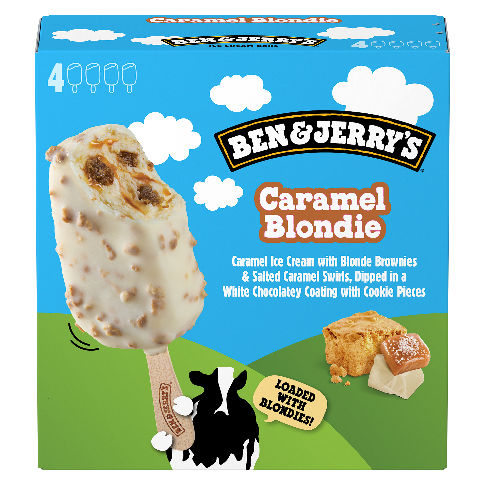 Caramel Blondie Ice Cream - Bar Multipack