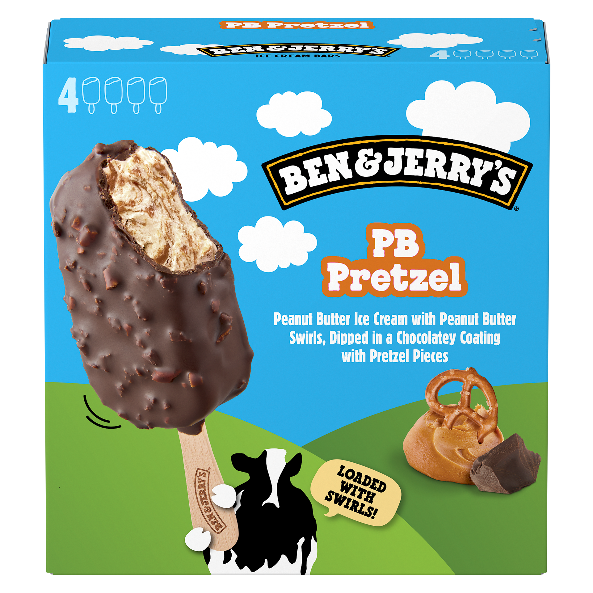 PB Pretzel Ice Cream - Bar Multipack