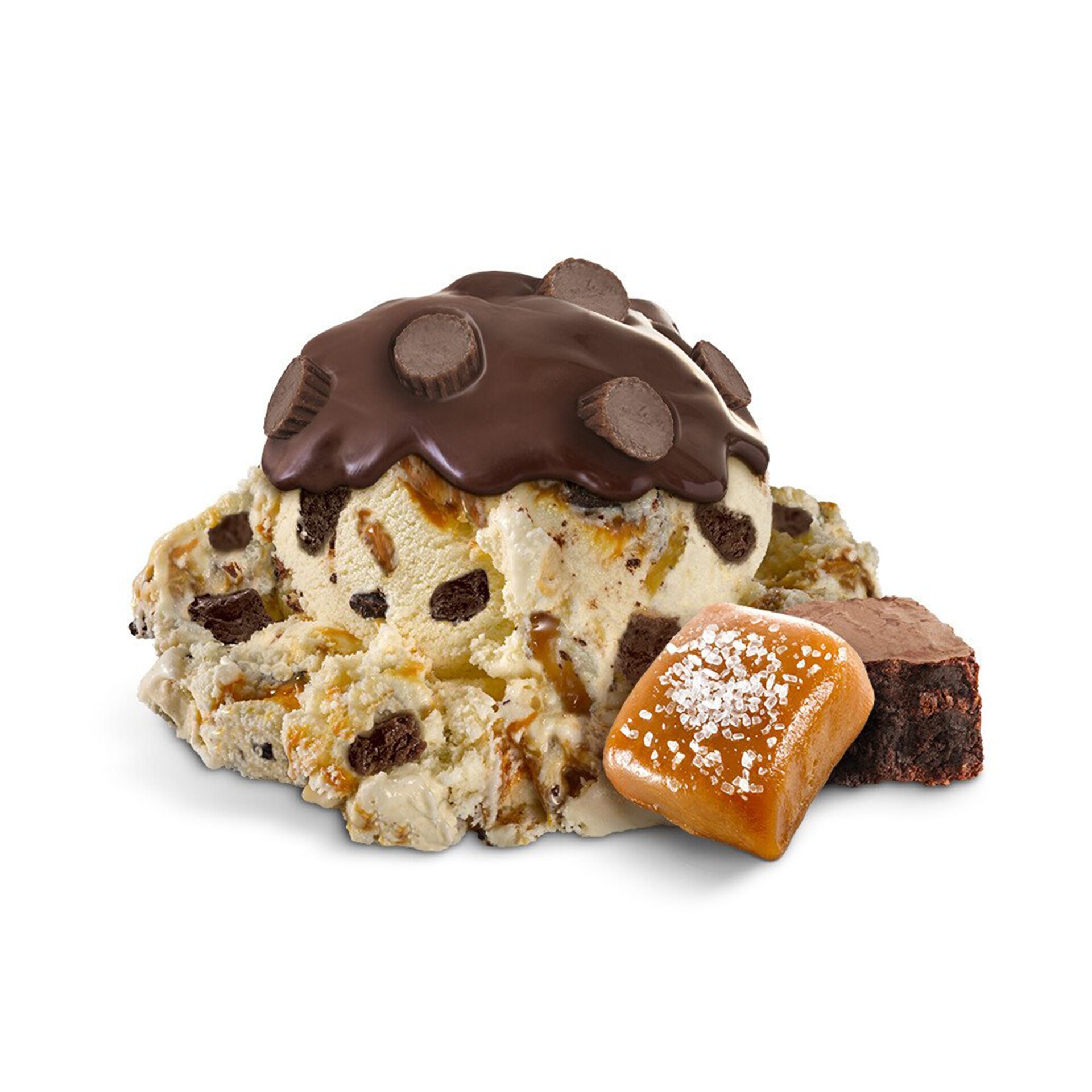 Topped Salted Caramel Brownie