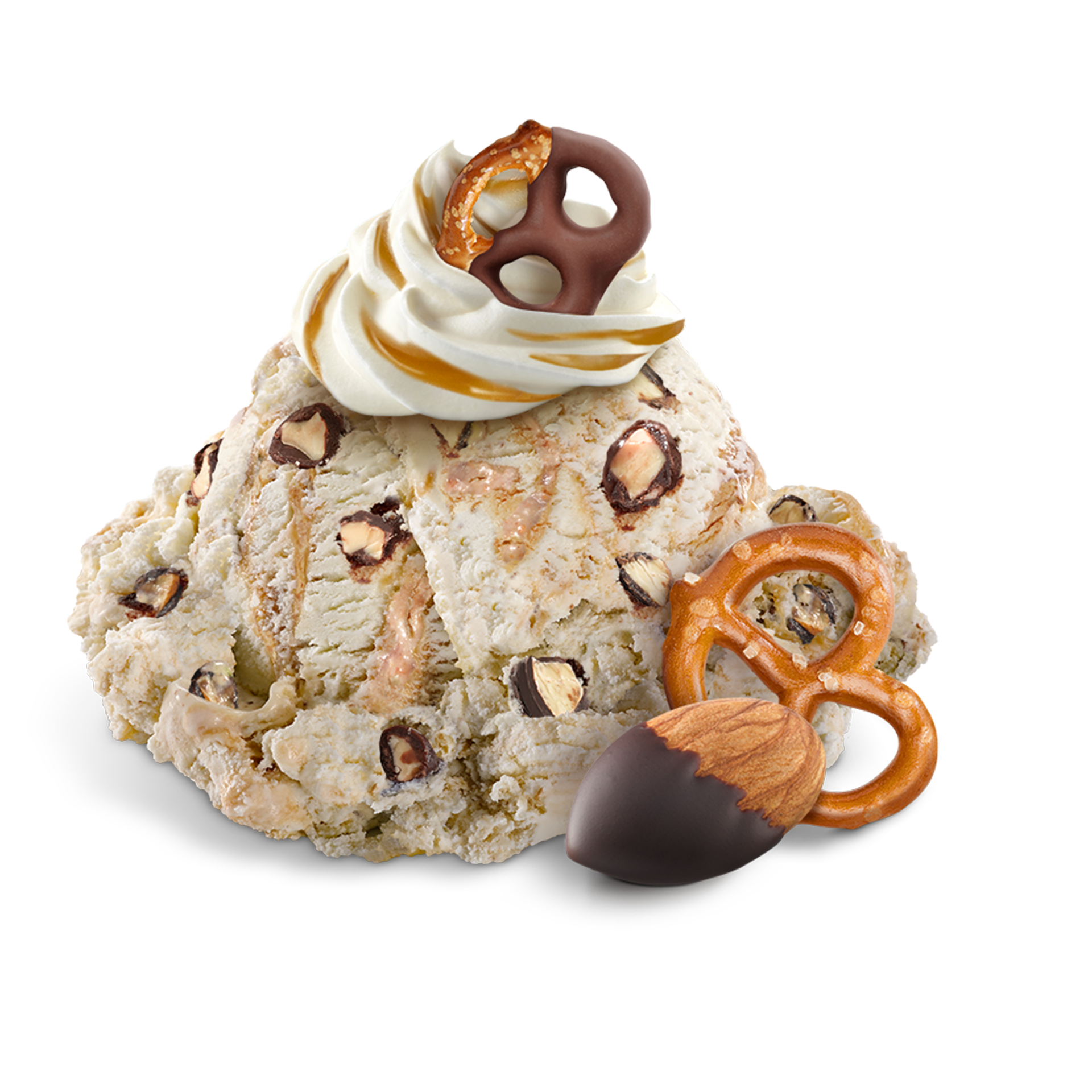 Turtle Sundae ingredients