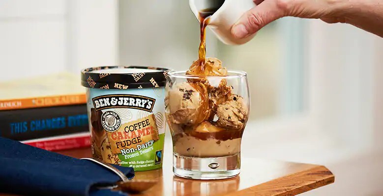 Coffee Caramel Fudge Vegan Pour-Over