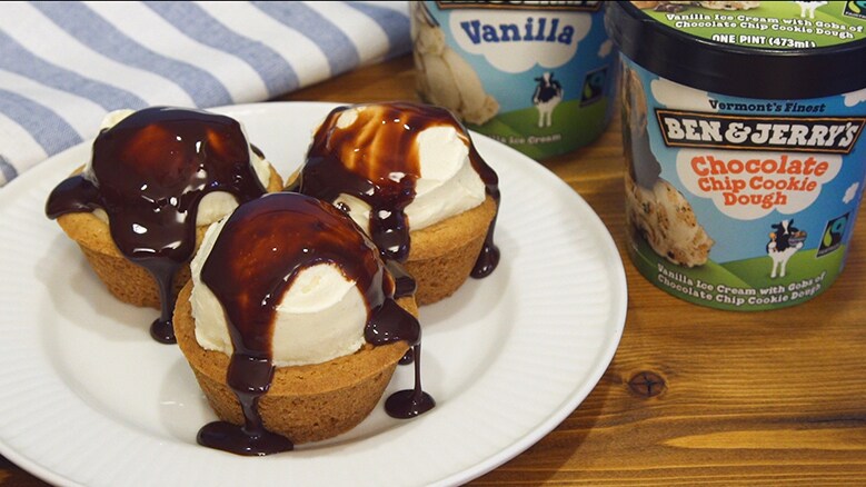 cookie cup sundae