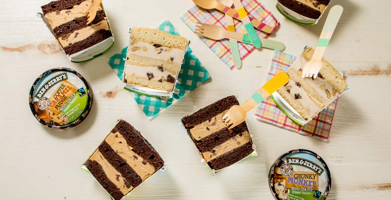 Vegan Layered Pint Cake