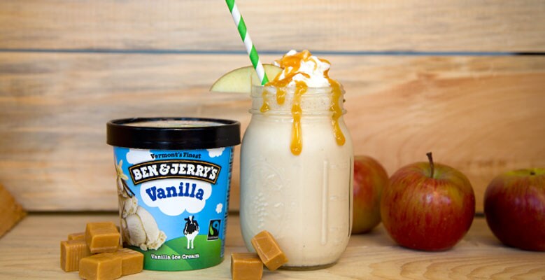 Caramel Apple Milkshake