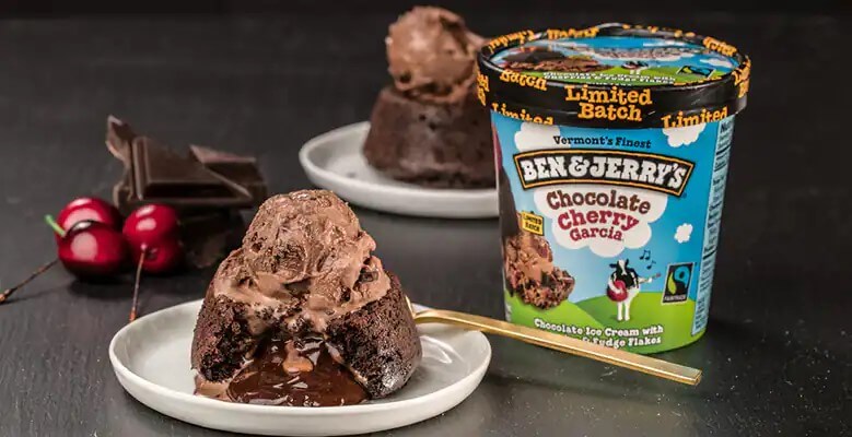 Chocolate Cherry Lava Cakes