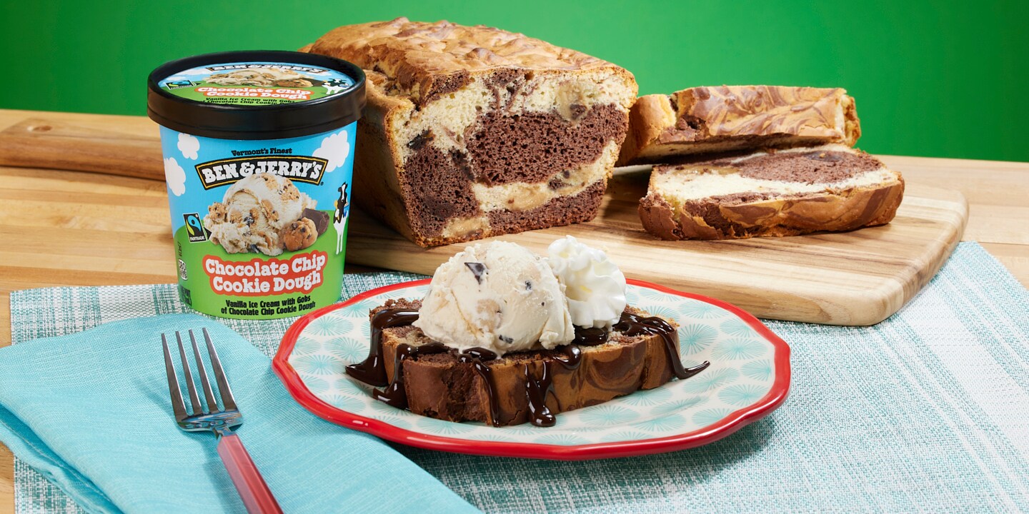 2-Ingredient Ice Cream Bread