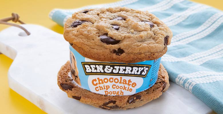 ice cream cookie sandwich