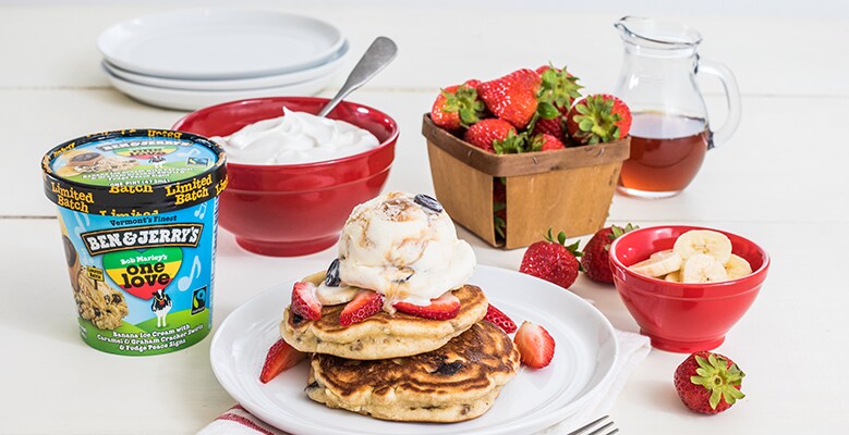 Bob Marley’s One Love Banana Pancakes