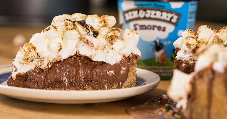 S’mores Ice Cream Cake
