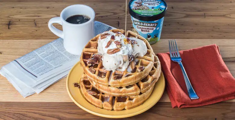 Sunday Sundae Waffles