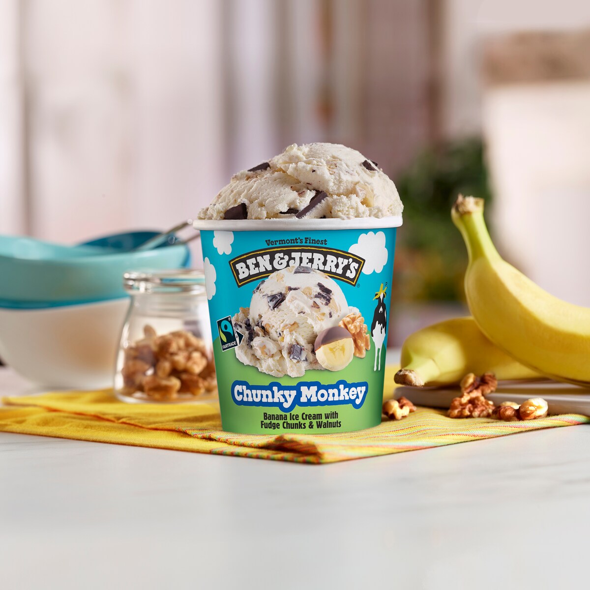 Ben & Jerry's Chunky Monkey ice cream