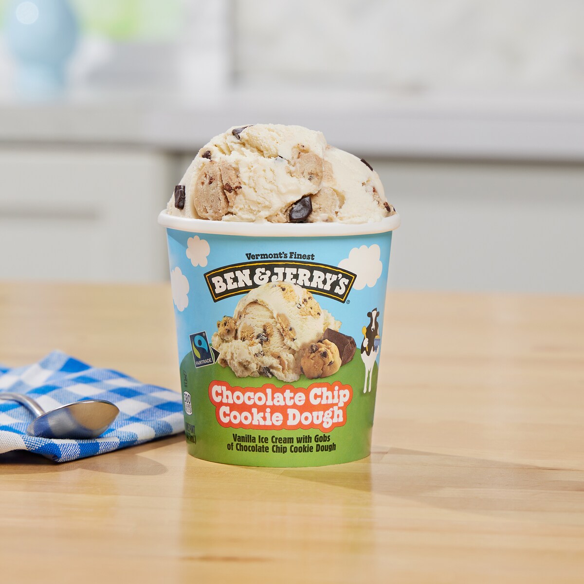 Ben & Jerry's Chocolate Chip Cookie Dough ice cream