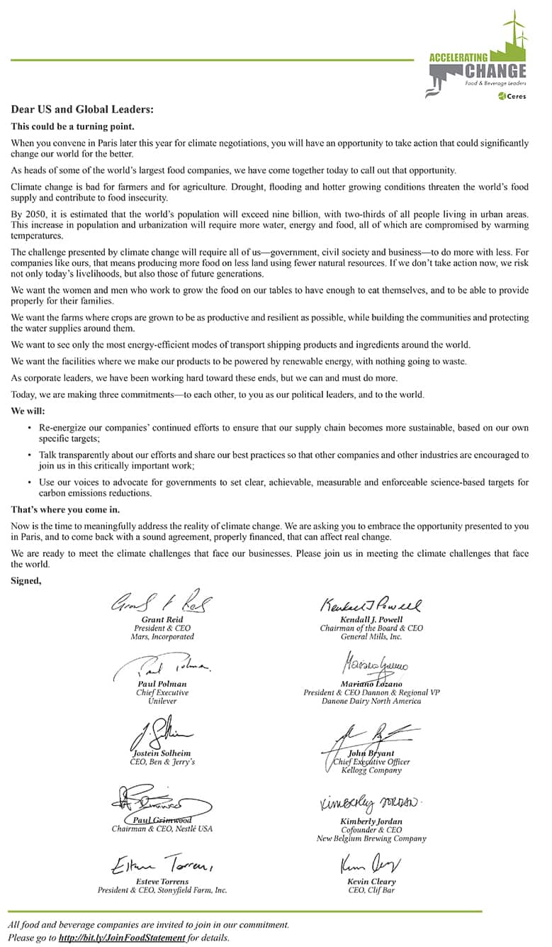 Ben & Jerry's - Climate Action Companies