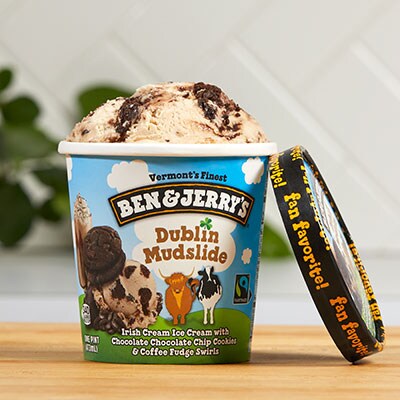 Ben & Jerry's Dublin Mudslide ice cream pint