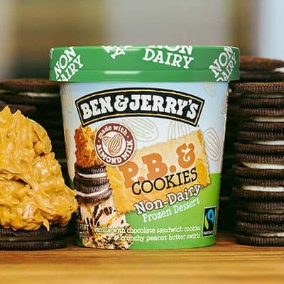 Pint of Ben & Jerry's PB & Cookies Non-Dairy frozen dessert