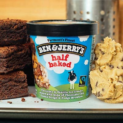 Ben & Jerry's Half Baked ice cream