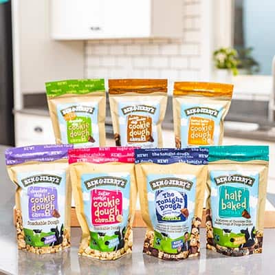 Ben & Jerry's Cookie Dough Chunks flavors