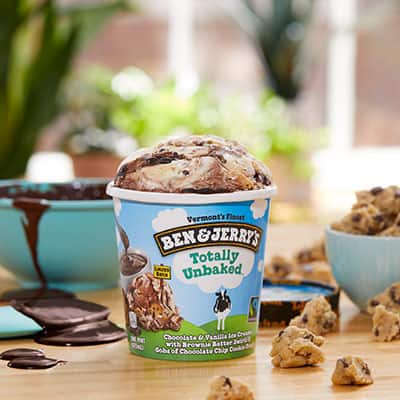 Ben & Jerry's Totally Unbaked ice cream pint