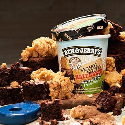 Ben & Jerry's Peanut Butter Half Baked ice cream